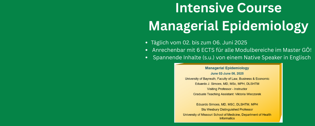 Aushang Managerial Epidemiology